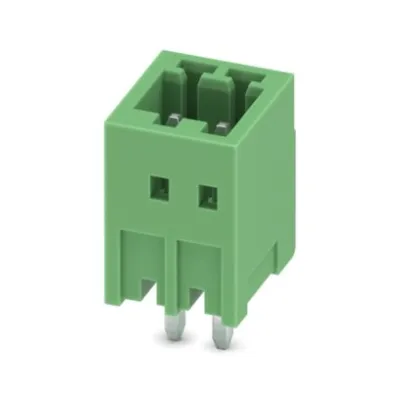 PHOENIX CONTACT Platinenstecker MCV 0,5/2-G-2,5 | 1881558 | 2-polig | 2,5mm Raster | Stiftleiste | 4A | grün