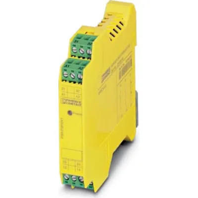 PHOENIX CONTACT Sicherheitsrelais PSR-SCP-24DC/FSP/2X1/1X2 | SIL3 | 24V DC | 2 Freigabestrompfade | steckbar