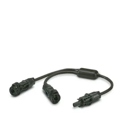 PHOENIX CONTACT PV-Y-Verteiler PV-ED6/Y-120(1+/2-) 1030650 | SUNCLIX PV-Steckverbinder | mehradrig | schwarz