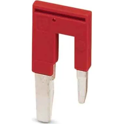 PHOENIX CONTACT Reduzierbrücke RB UT 10-(2,5/4) | 2-polig | Rastermaß 10,2 mm | Länge 29,3 mm | isoliert | rot