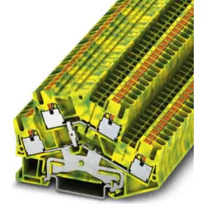 Phoenix Contact Schutzleiter-Doppelstockklemme PTTBS 2,5-PE | Push-in | 0,14–4 mm² | 2 Etagen | TH35 | 5,2 mm