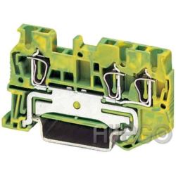 Phoenix Schutzleiterreihenklemme ST 2,5-TWIN-PE 0,08-4mm² AWG:28-12 B:5,2mm grün