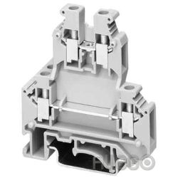 Phoenix Schutzleiterreihenklemme UKK 5-PE 0,2-4mm² AWG:24-12 B:6,2mm grün-gelb, 