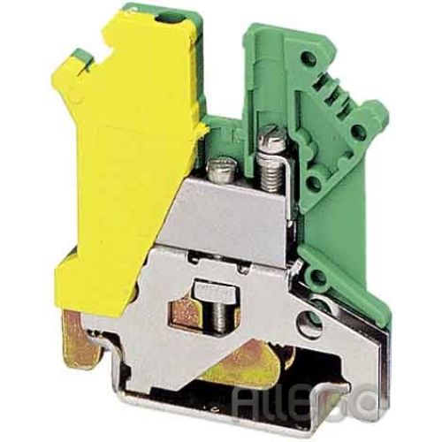 Bild: Phoenix Schutzleiterreihenklemme USLKG 3 0,2-4mm² AWG:24-12 B:5,2mm grün-gelb, S