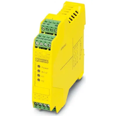 PHOENIX CONTACT Sicherheitsrelais PSR-SCP-230UC | Not-Halt & Schutztür | SIL 3, Kat. 4, PL e | 230V AC/DC