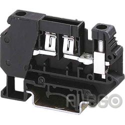 Phoenix Sicherungsreihenklemme UK 6-FSI/C-LED24 0,2-6mm² AWG:26-8 B:8,2mm schwar