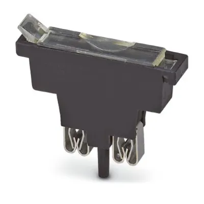 Phoenix Sicherungsstecker ST-SI 0920229 | 6,3A Feinsicherungshalter | 5x20 mm | 400V | Steckanschluss | schwarz