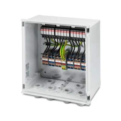 PHOENIX CONTACT Generatoranschlusskasten SOL-SC-2ST | DC-Stringbox 1000V | 12-fach | 20A | Überspannungsschutz Typ 1/2
