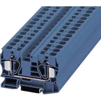 Phoenix Contact Durchgangsklemme ST 16 BU 3036152 | 0,2-25mm² | 76A | 1000V | Zugfederanschluss | Hutschiene | blau