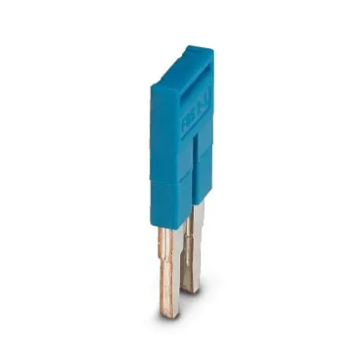 Phoenix Contact Steckbrücke FBS 2-5 BU | 3036877 | 2-polig | 5,2mm | 24A | isoliert | blau