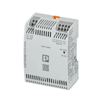 PHOENIX CONTACT STEP3-PS/1AC/24DC/3.75/PT/CO 1321105 | 24V DC 3,75A | 90W | IP20 | Tragschienenmontage