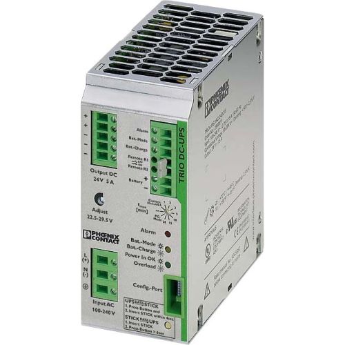 Bild: Phoenix Stromversorgung USV TRIO-UPS/1AC/24DC/5 1-phasig