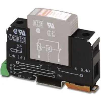 PHOENIX CONTACT Überspannungsschutz VAL-MS BE 2817741 | Typ 2 Ableiter | 1-kanalig | Hutschiene TH35