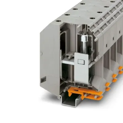 PHOENIX CONTACT Hochstrom-Reihenklemme UKH 240 | 70–240mm² | 415A | 1000V | Schraubanschluss | 2-polig | grau