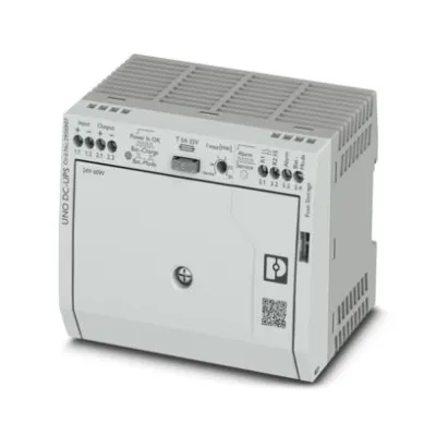 PHOENIX CONTACT USV-Modul UNO-UPS/24DC/60W | 24V DC | 2,5A | Blei-AGM | VRLA | 0,8Ah | kompakt | Schaltschrank