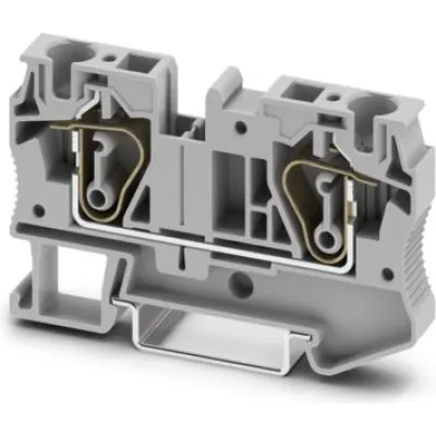 Phoenix Contact Durchgangsklemme ST 6 | 3031487 | Zugfederanschluss | 0,2-10 mm² | 41A | 1000V | Hutschiene | grau
