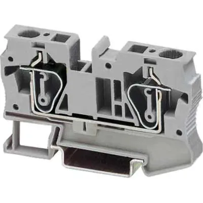 Phoenix Contact Durchgangsklemme ST 6 | 3031487 | Zugfederanschluss | 0,2-10 mm² | 41A | 1000V | Hutschiene | grau