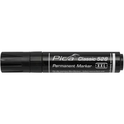 Pica Permanentmarker 4-12mm Keilspitze, schwarz
