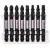 Bild: Bosch Bit-Set 2608522344 | Impact Control Doppelklingenbits 8-tlg. | PH, PZ, TX, Schlitz | 65mm | S2-Stahl | Box