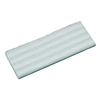 Leifheit Wischpad Micro Duo 566102 Ersatzbezug für Picobello Plus | Mikrofaser | 27 cm | Weiß Blau | 1 Stück
