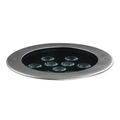 SPITTLER LED-Bodeneinbauleuchte 3108376 | CRICKET+20 | 26W 3000K | 2177lm | IP67 | Edelstahl 316 | Ø270mm | warmweiß