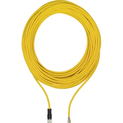 Pilz Sensor-Aktor-Kabel 540321 | M12 Buchse gerade 8-polig | 10m | PUR gelb | schleppkettentauglich | IP68