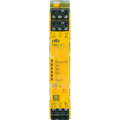 PILZ Kontakterweiterung PNOZ s7.1 750167 | 24V DC | 3 Schließer | kaskadierbar | 17,5mm | Schraubanschluss