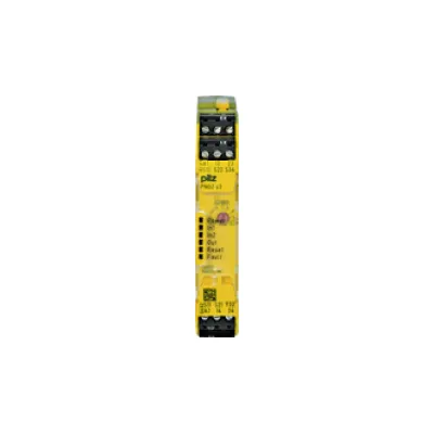 Pilz Sicherheitsschaltgerät PNOZ s3 | 750103 | Not-Aus-Relais 24V DC | 2 Schließer | Schraubanschluss