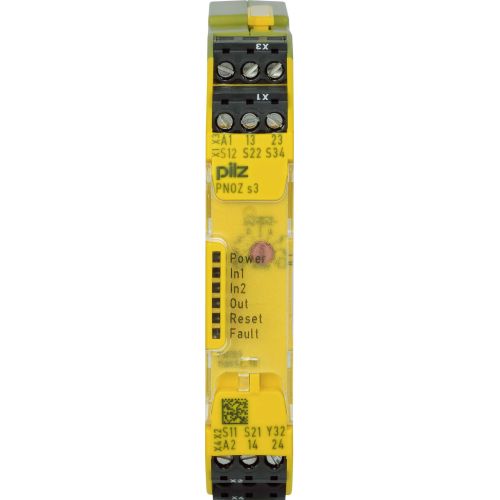 Bild: Pilz Not-Aus-Schaltgerät 24VDC 2 n/o PNOZ s3 #750103