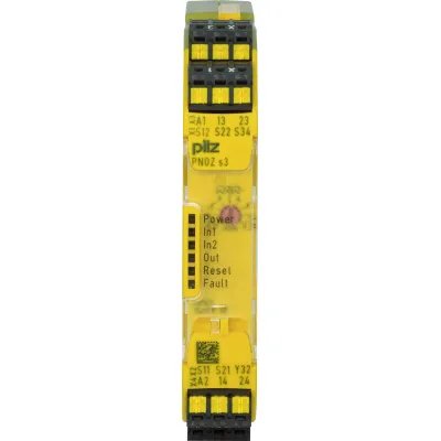 Pilz PNOZ s3 C 751103 | Not-Aus Schaltgerät 24V DC | 2 Schließer | SIL 3 | 17,5mm