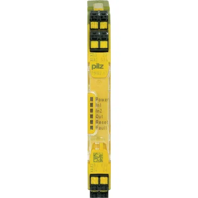 Pilz Not-Aus-Schaltgerät PNOZ s1 C 24VDC | 2 n/o | 1-kanalig | UL-zertifiziert | 12,5 mm