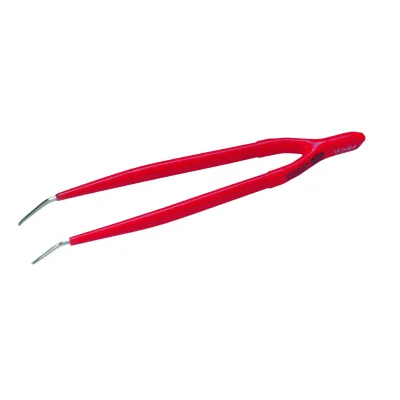 Pinzette 150mm geb Federarm antimagn isol