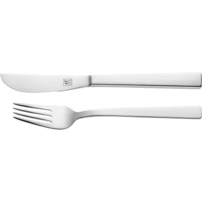 ZWILLING Pizzabesteckset Dinner 2-tlg. 1000920 | Pizzabesteck Edelstahl 18/10 | poliert | spülmaschinengeeignet | silber