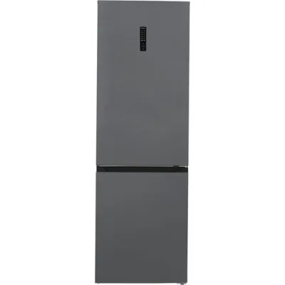 PKM Kühl-Gefrierkombination KG323CNFDDG | 323 L | NoFrost | Energieeffizienz C | Edelstahl Dunkelgrau | 39 dB