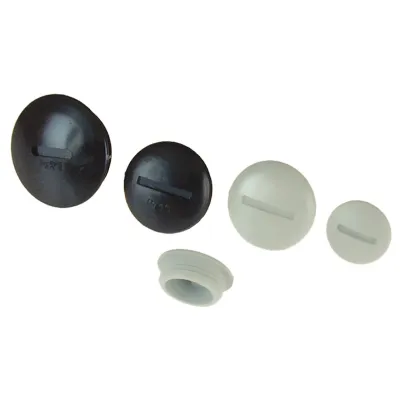 PLICA Blindstopfen M25 PA6/GFK 935370100 | metrisch | Polyamid glasfaserverstärkt | IP68 | halogenfrei | grau RAL 7001