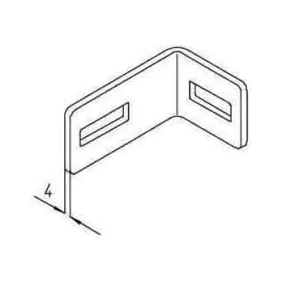 PohlCon Winkellasche BL 4F