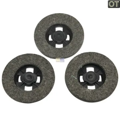 Polierscheiben Hoover 35600706 Filzscheibenset Z16 für Bohner 3Stk Hoover