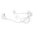 Bild: Power cord(White) 201-2453-0087