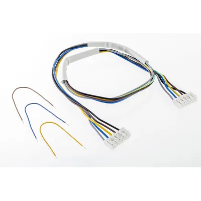 Pracht Durchgangsverdrahtung 5552155 | 5x2,5mm² Set für LUNA BL 1,5m | Nachrüstbar | Schwarz