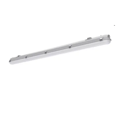 PRACHT LED-Feuchtraumleuchte LUNA ECO 1,6m 5221015 | 39W | 6000lm | 4000K | IP65 | IK08 | opal Polycarbonat | weiß