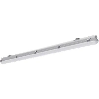 PRACHT LED-Feuchtraumleuchte LUNA ECO 1,6m 5221015 | 39W | 6000lm | 4000K | IP65 | IK08 | opal Polycarbonat | weiß