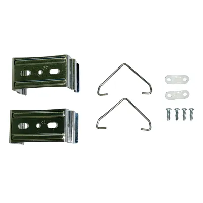 PRACHT Befestigungsset Ersatzteil 5552320 KATLA BL | Montageset für Decke, Pendel, Wand | Edelstahl | 62x40x28 mm