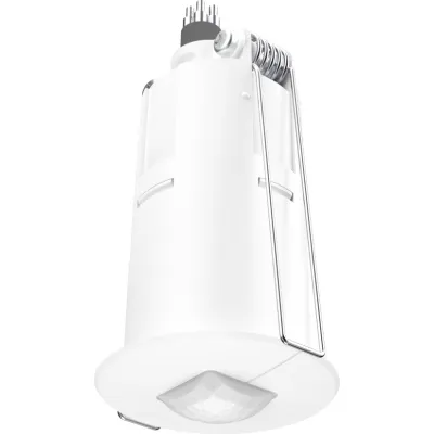 STEINEL Präsenzmelder IR Quattro MICRO COM1 053789 | 360° Infrarot Sensor | IP65 | DALI | Deckenmontage | weiß