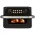 Bild: ProfiCook XXL Heißluftfritteuse PC-FR 1313 H | 10L Airfryer | 2 Kammern | 2400W | fettfrei | Sensor Touch | Schwarz