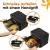 Bild: ProfiCook XXL Heißluftfritteuse PC-FR 1313 H | 10L Airfryer | 2 Kammern | 2400W | fettfrei | Sensor Touch | Schwarz