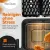 Bild: ProfiCook XXL Heißluftfritteuse PC-FR 1313 H | 10L Airfryer | 2 Kammern | 2400W | fettfrei | Sensor Touch | Schwarz