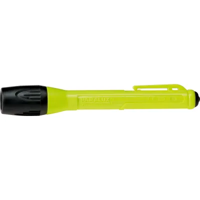 PARAT Sicherheitslampe PARALUX PX2 6.901.252.158 | LED Taschenlampe ATEX Zone 1 | IP68 | 143mm | robust gelb