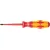 Bild: Wera Kreuzschlitz-Schraubendreher 165 iS PZ1 x 80mm 05006460001 | VDE isoliert 1000V | Slim reduziert | 2K Griff | Rot