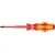 Bild: Wera VDE Kreuzschlitz-Schraubendreher PZ2 | 1000V isoliert | Slim Line | 100 mm Klinge | Rot