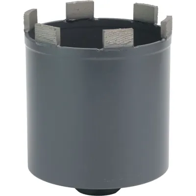 Primo Diamantbohrkrone P851 | Softschlag 82 mm | Trockenbohren Beton Kalksandstein | M16 | Staubabsaugung